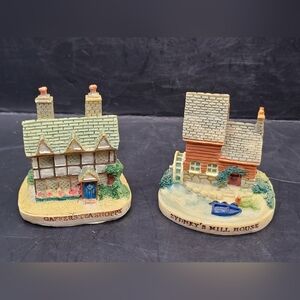 Vintage Lyons Tetley Teafolk Figurines Sydney’s Mill House Gatter’s Tea Shoppe